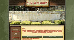 Desktop Screenshot of finesilverranch.com