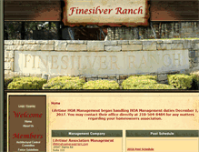 Tablet Screenshot of finesilverranch.com